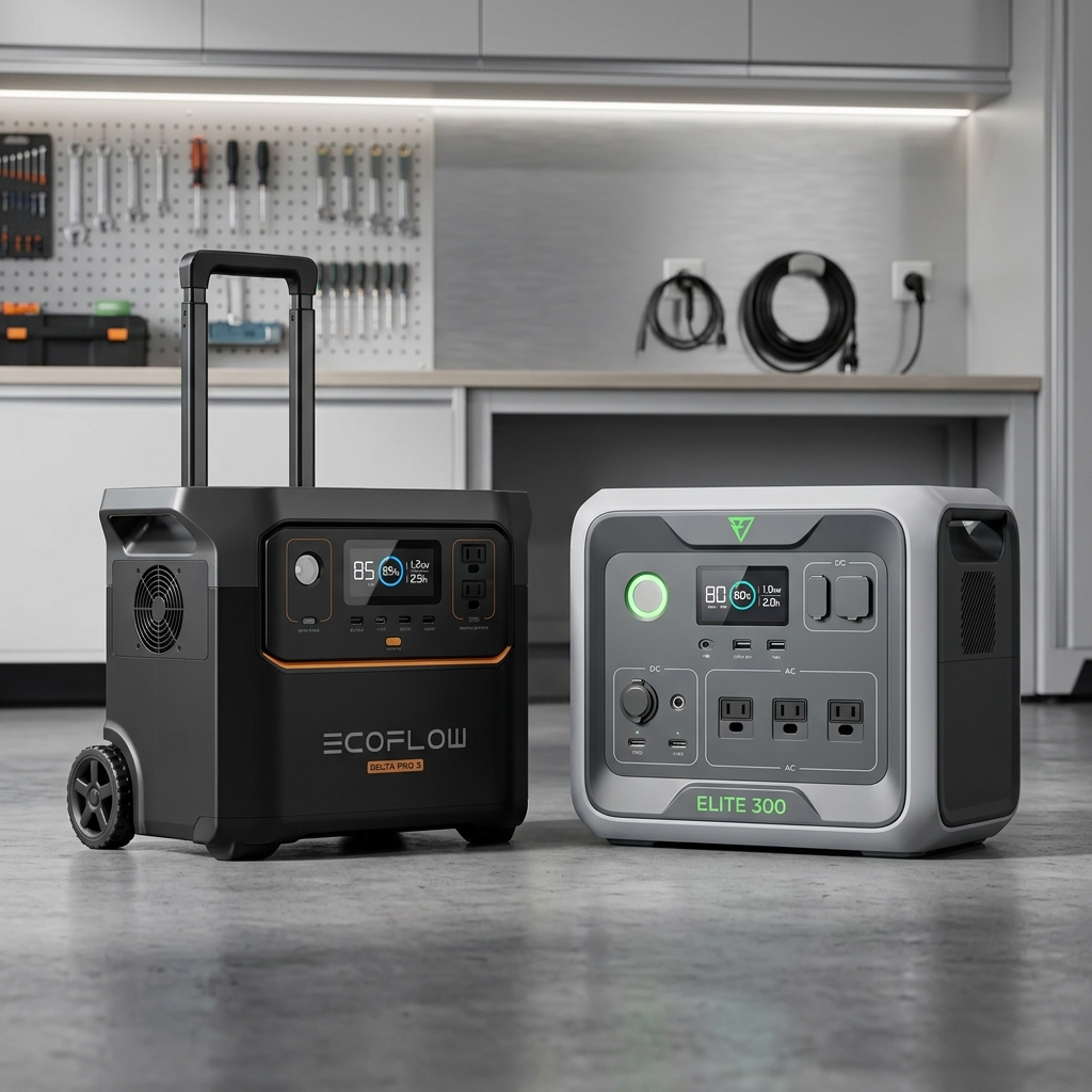 EcoFlow Delta Pro 3 vs Bluetti Elite 300 — Which is the Better Home Backup Station?