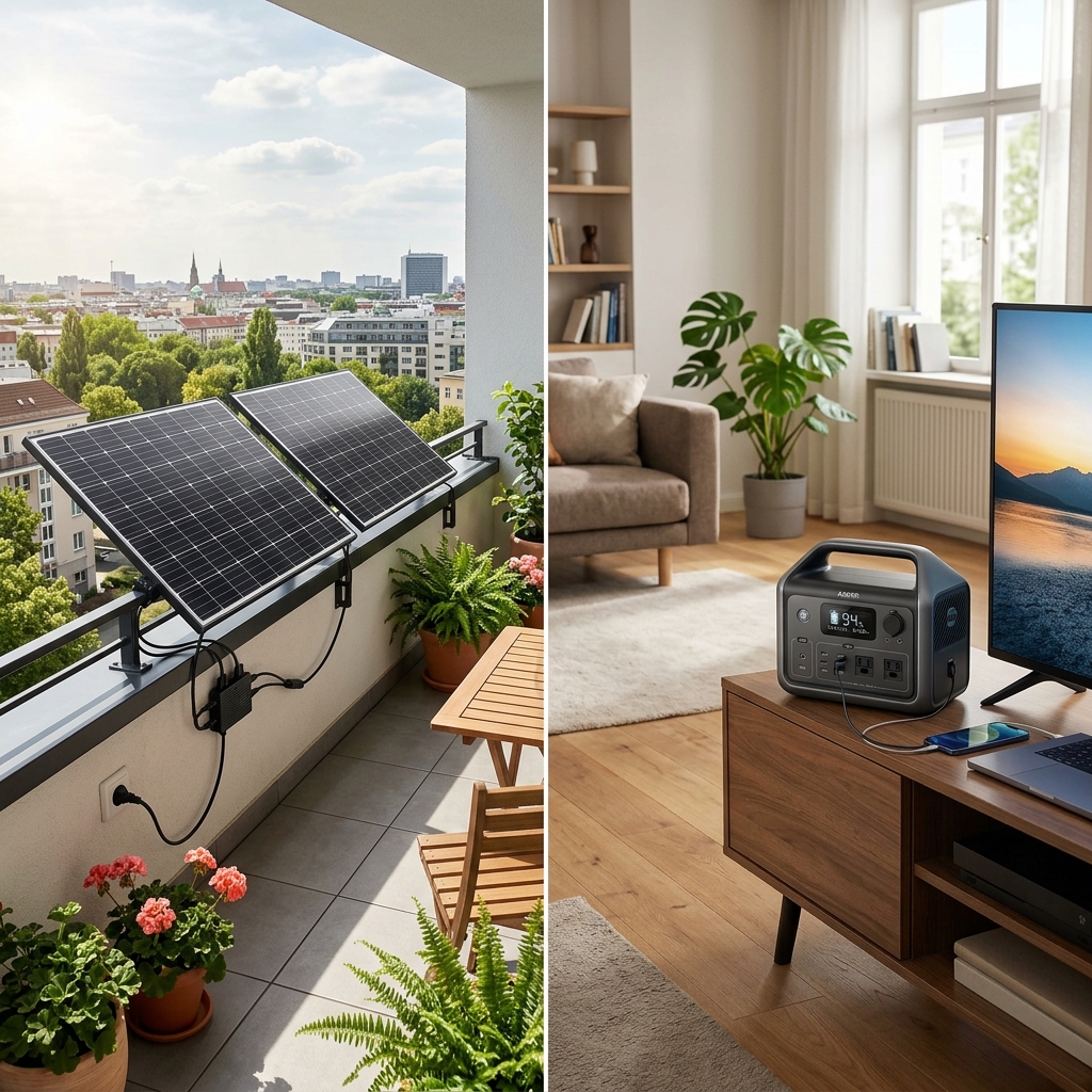 Plug-In Solar vs a Portable Power Station: Which Fits Your Home?