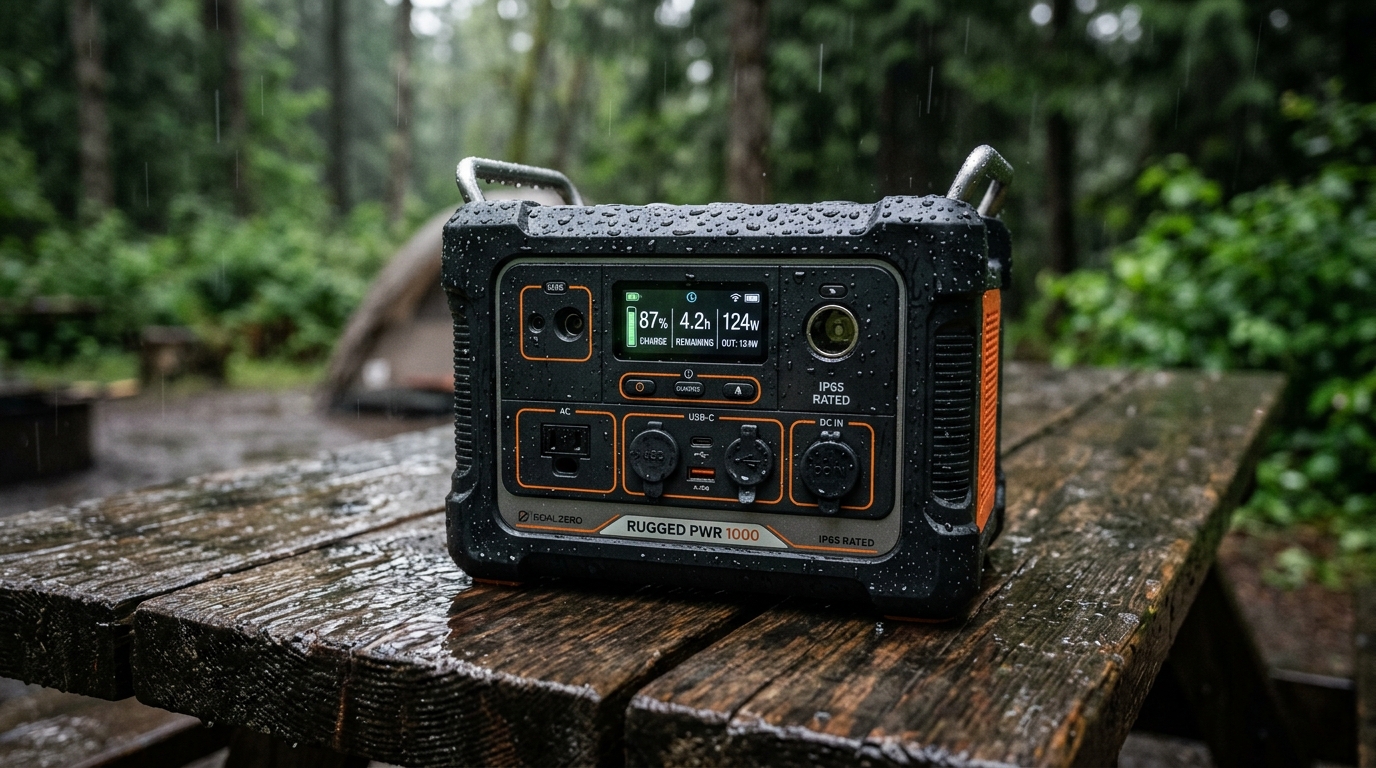 Waterproof Power Stations: What an IP65 Rating Does and Does Not Mean